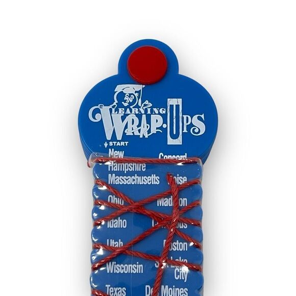 States & Capitals & Basic Math Saxon Learning Wrap-Ups Home School Geography - Picture 5 of 6